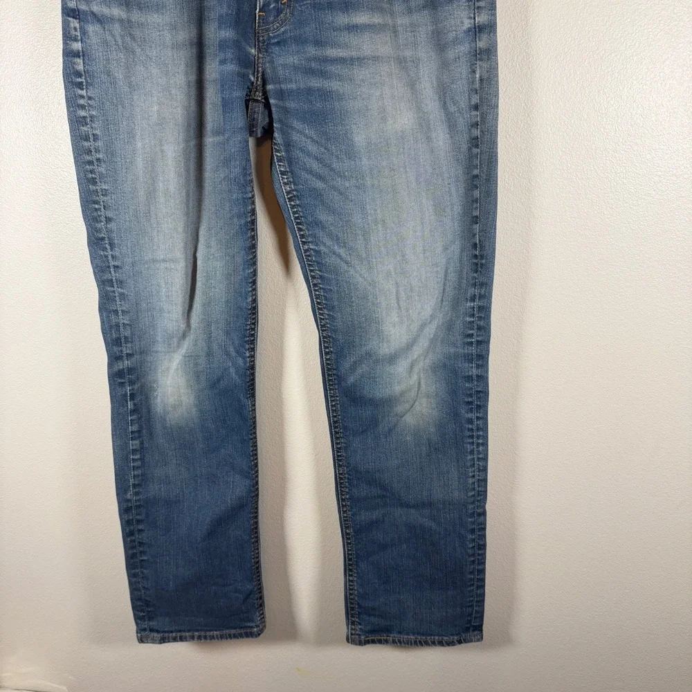 Levis 541 Athletic‎ Taper Mens Blue Jeans Medium Wash 34x30 18181-0017